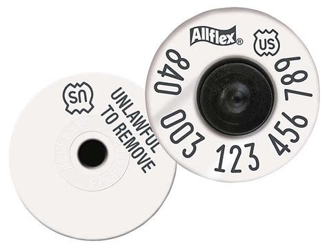 all flex rfid tags|allflex eid ear tags.